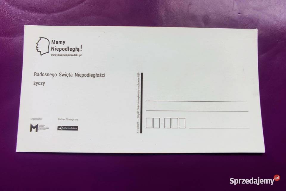 Kolekcjonerska karta pocztowa MAMY NIEPODLEGŁĄ Pruszków