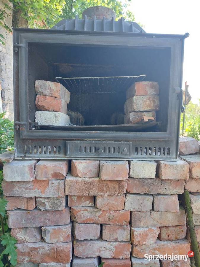 Grill ogrodowy żeliwny 100 stalowy kuchnia Grille węglowe Czernikowo sprzedam