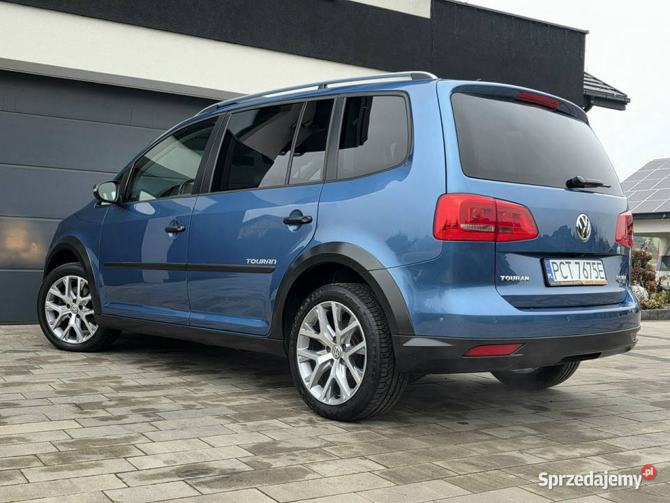 Volkswagen Touran CROSS 20TDI DSG niski przebieg czujnik zmierzchu Touran Czarnków