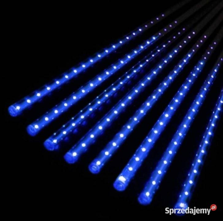 Sople METEORY LED NIEBIESKIE Padający Śnieg Kędzierzyn-Koźle