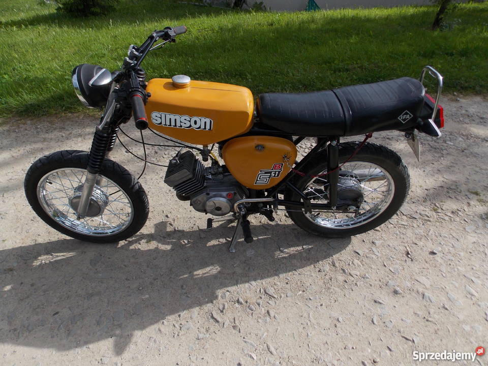 Simson s51 stan zapłon lfk nie mz wsk romet podkarpackie Strachocina
