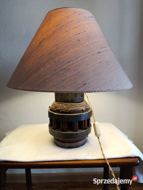 Stara lampa z piasty wozu sprawna styl Antyki Białystok