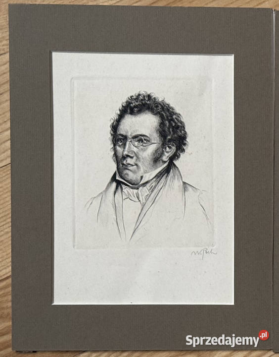 Kompozytorzy Brahms Wagner Schubert oryginalne Warszawa
