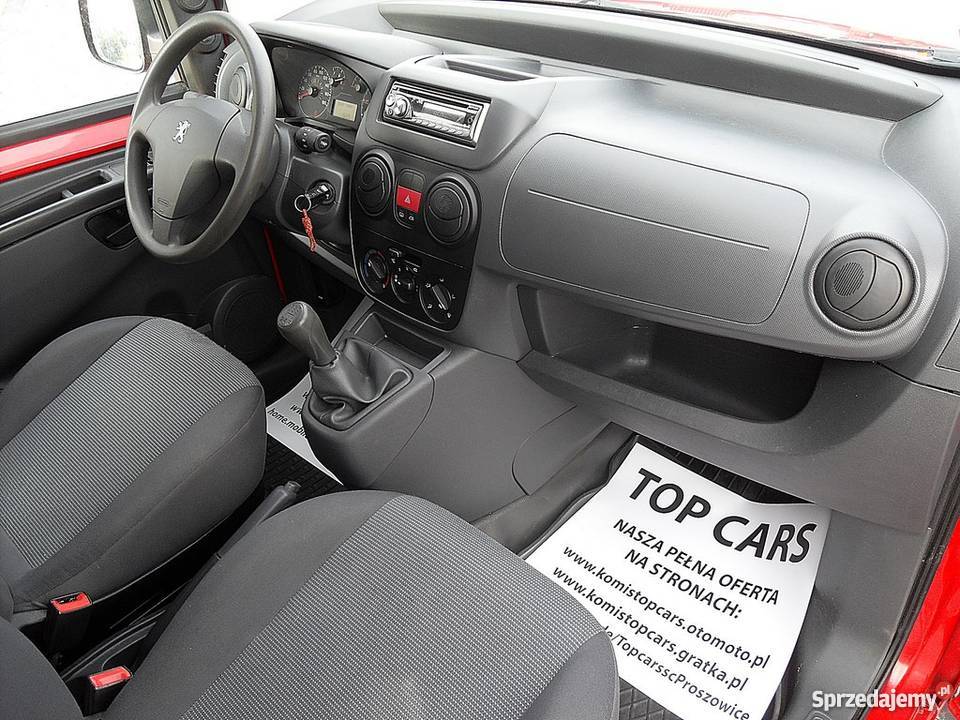 Peugeot BIPPER 14 BENZYNA 75 Zarejestrowany VAT Samochody dostawcze Proszowice sprzedam