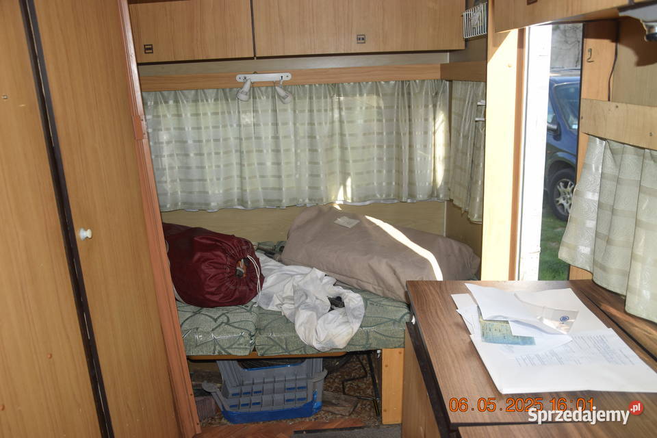 przyczepa kempingowa Knaus 450 Eiffeland Łódź