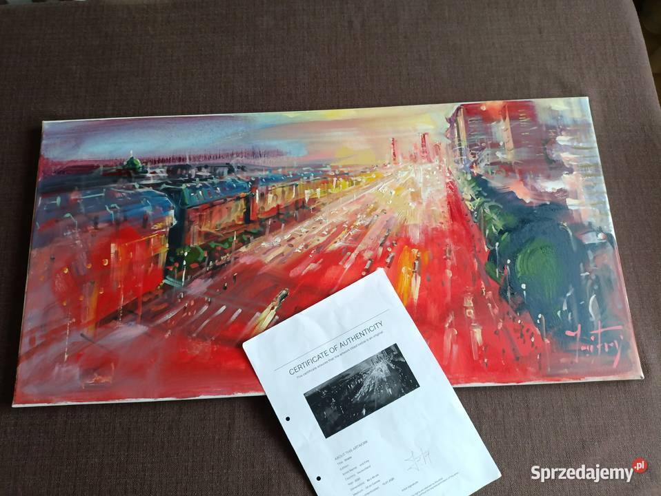 Jurij Frey Strae Strasse Obraz olejny na płótnie Poznań
