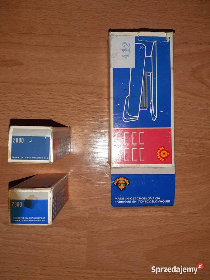 Zszywacz biurowy i zszywki produkcji śląskie