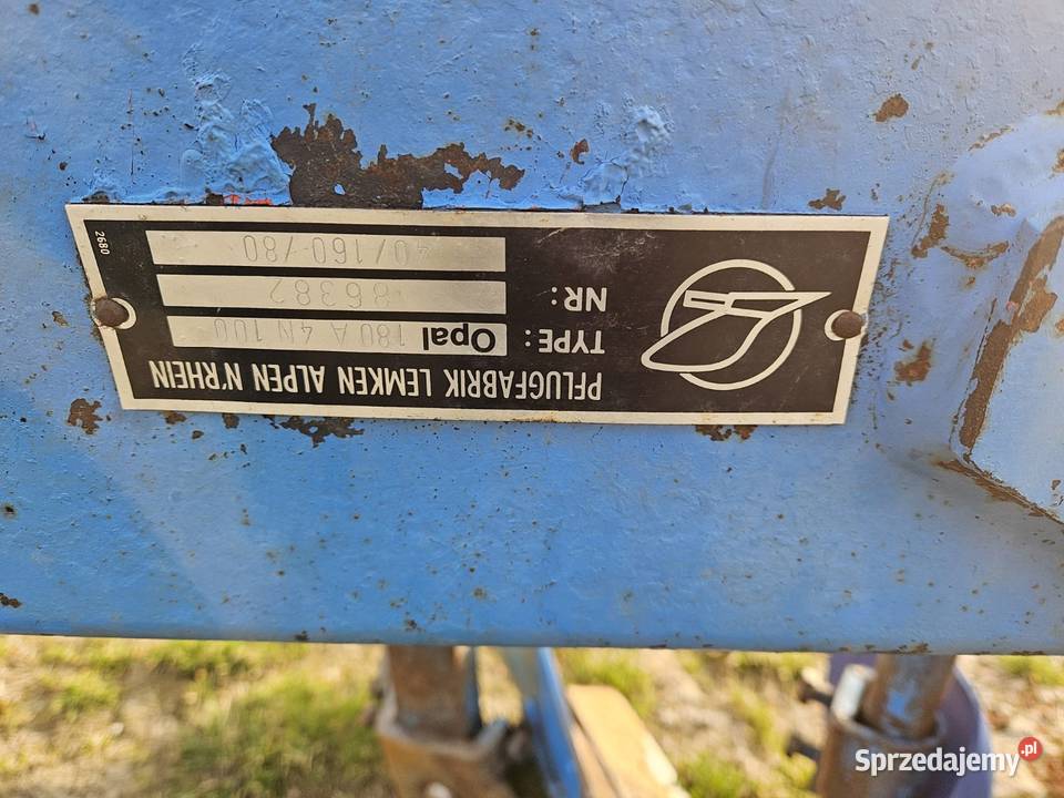 Lemken opal 180 4 obrotowa Arcugowo sprzedam