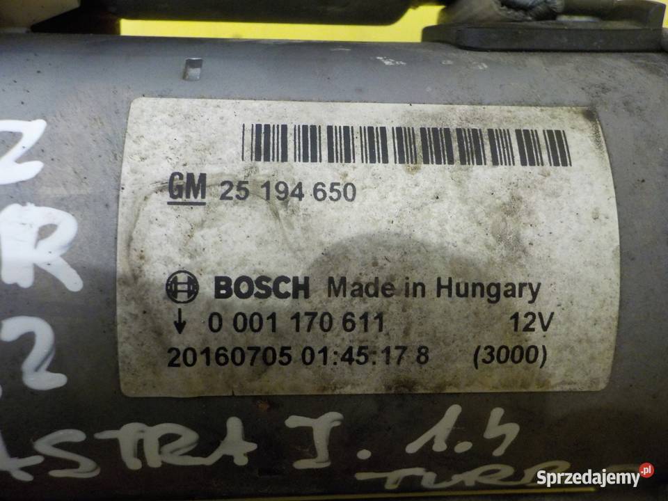 ASTRA J INSIGNIA ZAFIRA MOKKA 14 T 16r 140 osobowe sprzedam