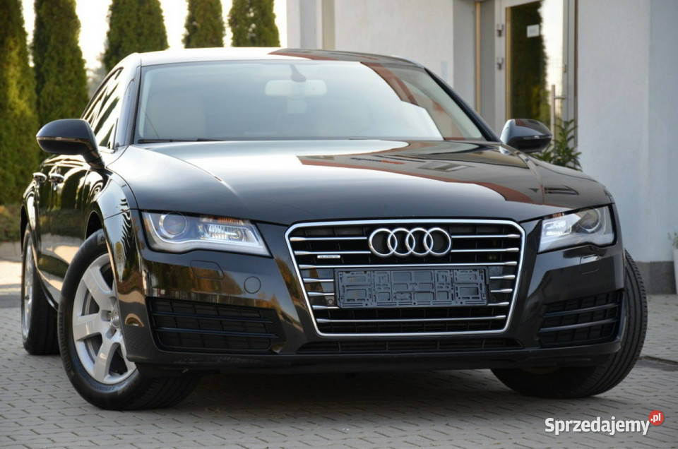 Audi A7 SUPER STAN 30TDI Quattro Serwis LED Navi wielofunkcyjna kierownica