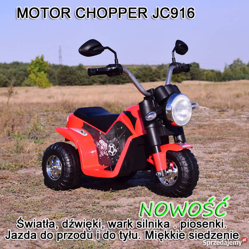 MOTOR CHOPPER PIERWSZY MOTOREK DZIECKA JC 916 kujawsko-pomorskie Toruń