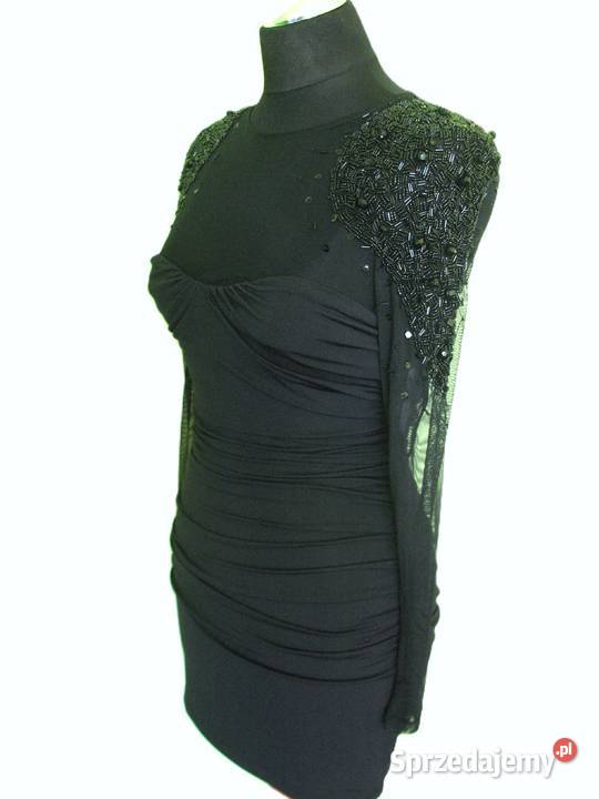 Sukienka mała czarna 34 XS biust 80 Ashley mazowieckie