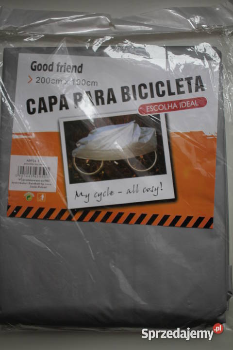 Zestaw komplet 2 siwy szary pokrowiec na rower Toruń