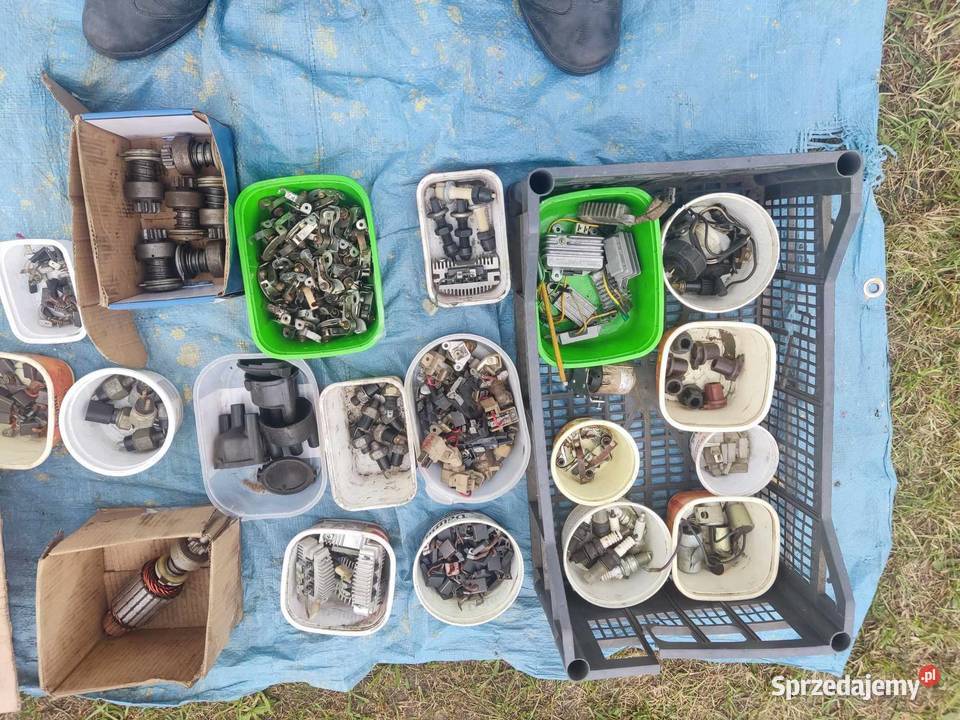 fiat 126 cęsci elektryczne plus wiazka elektr FL Górka Pabianicka