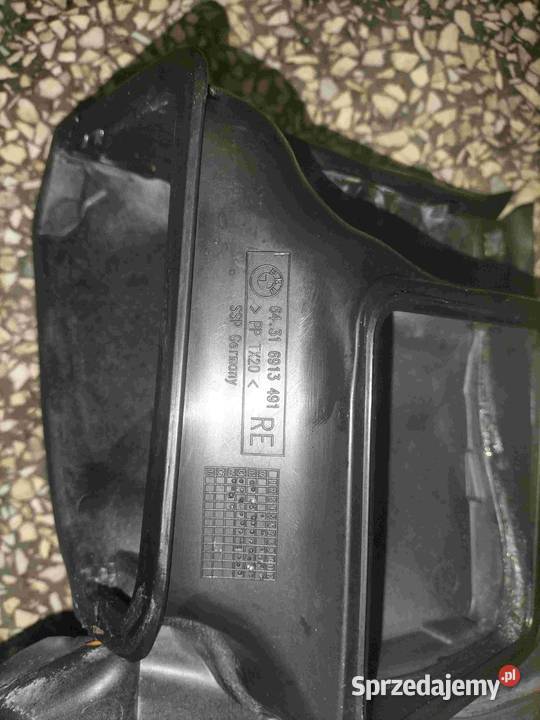 Kanał powietrza oczyszczonego BMW E60 E61 E63 Elementy wygłuszające