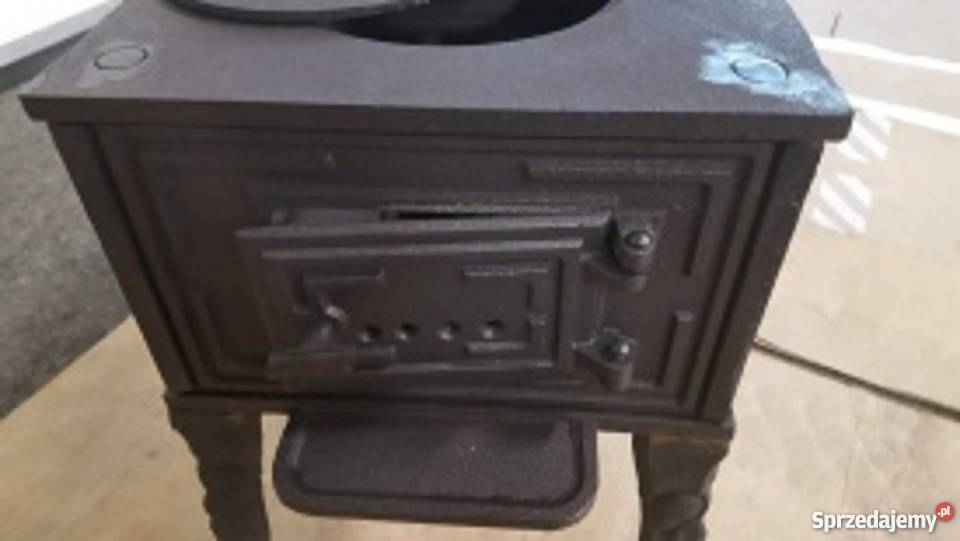 Piec piecyk żeliwny cyganek kominek koza małopolskie Kraków