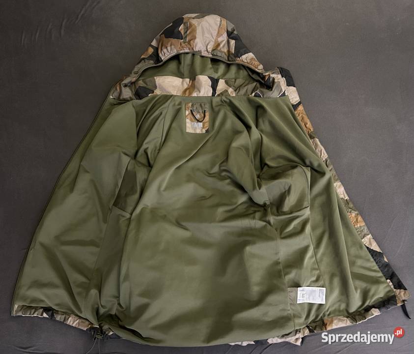 Kurtka z kapturem wiatrówka Adidas parka moro