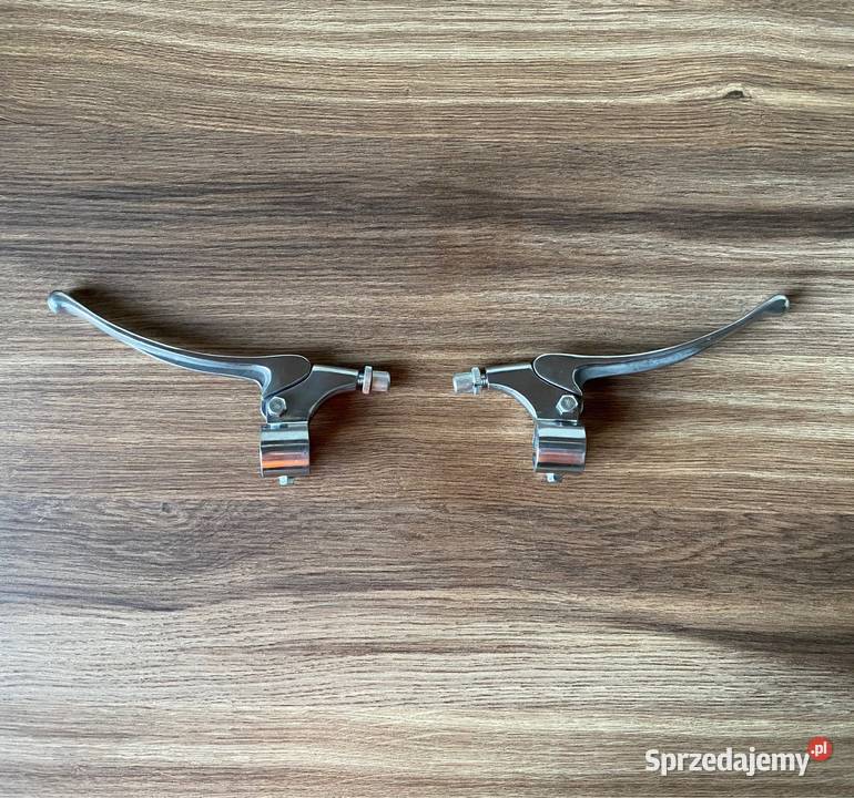 NOWY komplet dźwigni klamek manetek WSK 125 Pozostałe Pozostałe Bielsko-Biała