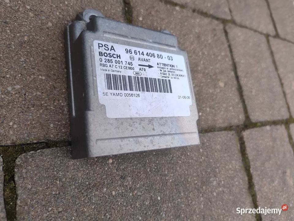 KONSOLA PODUSZKA AIRBAG KIEROWCY PASAŻERA SENSOR sprzedam