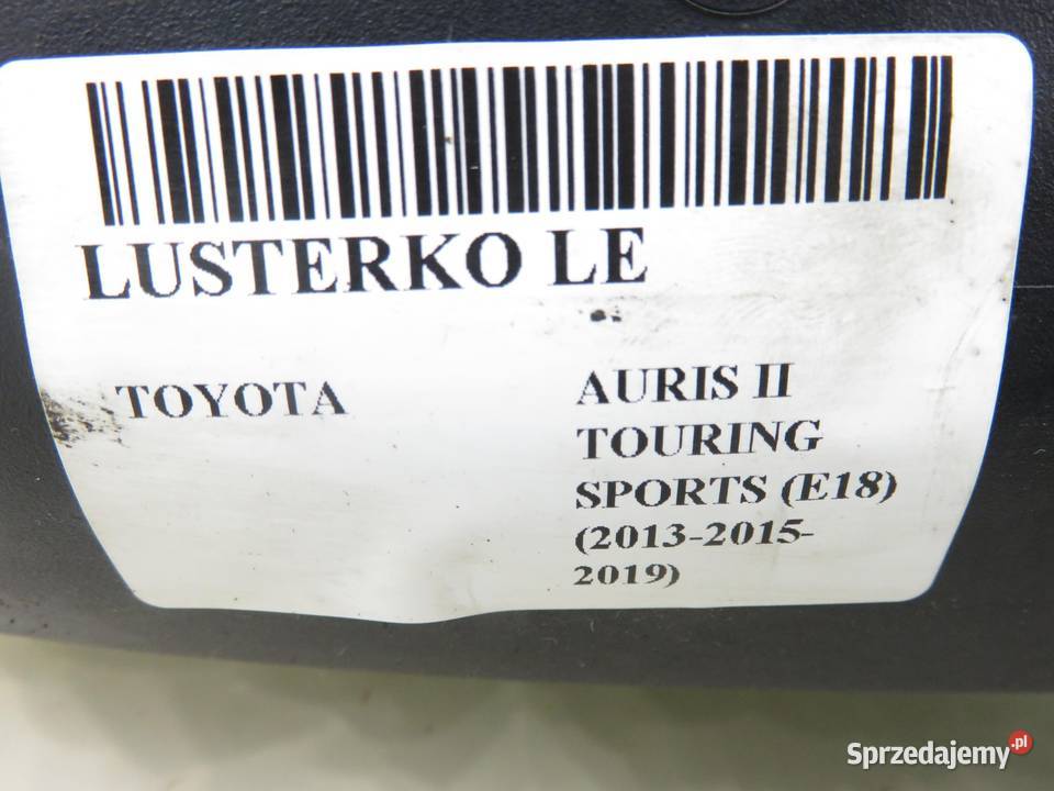 LUSTERKO LEWE TOYOTA AURIS II E18 026983 1F7 osobowe