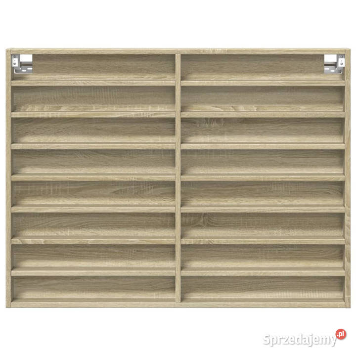 Witryna dąb sonoma 100x85x75 materiał