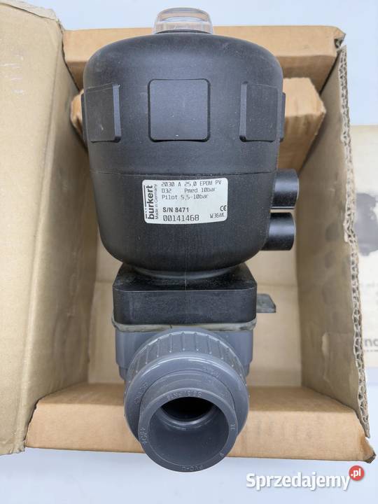 Burkert Type 2030 A 250 EPDM PV Membrane Valve Warszawa