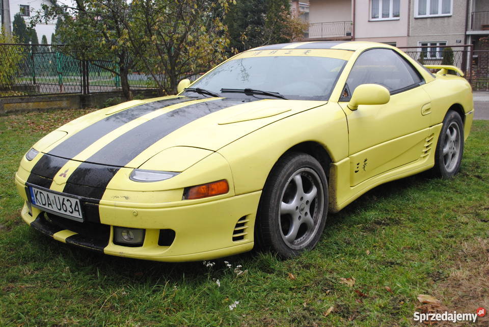 mitsubishi 3000GT żółty Stare Żukowice