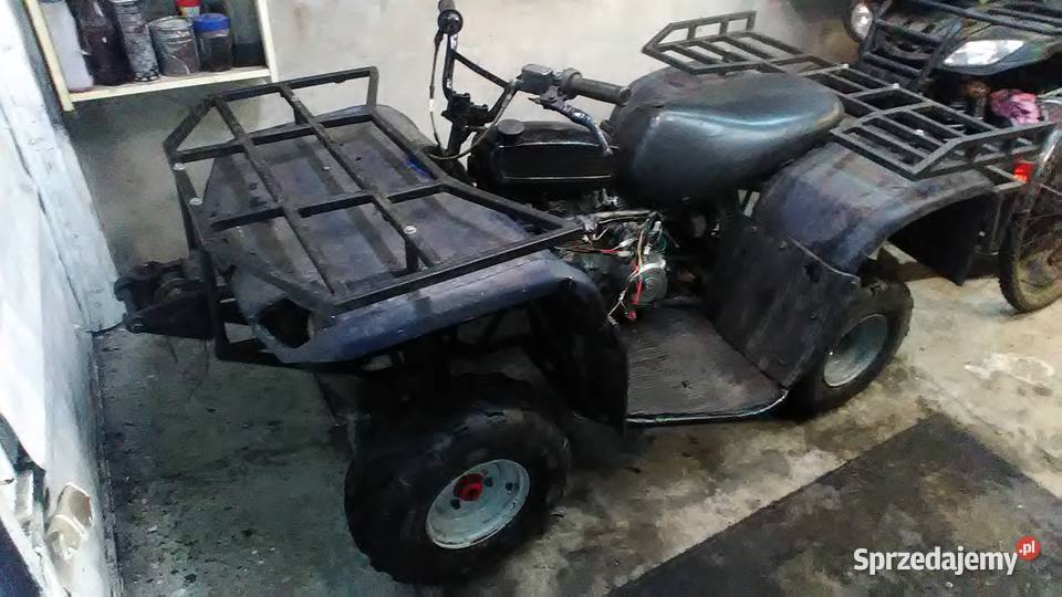 Quad 110 sam przerobiony Zielonka