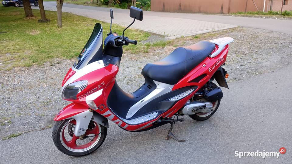 Sprzedam Skuter Kingway Euroboy elektryczny starter Kostkowice