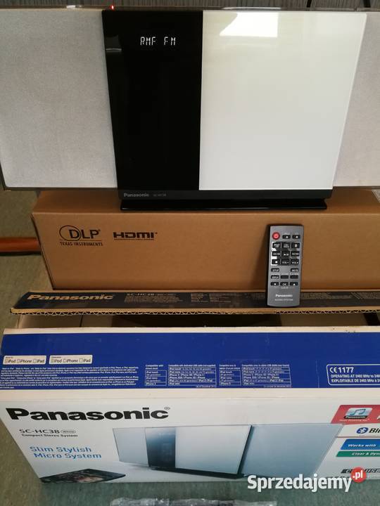 Wieza Panasonic schc38 usb bluetooth Fm Dab 40w Szczecin