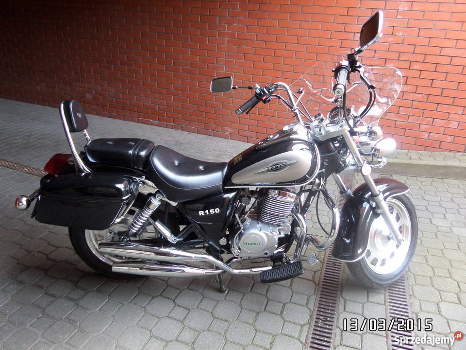 ROMET R 150 CHOPPER Rok produkcji 2013 Szczecin