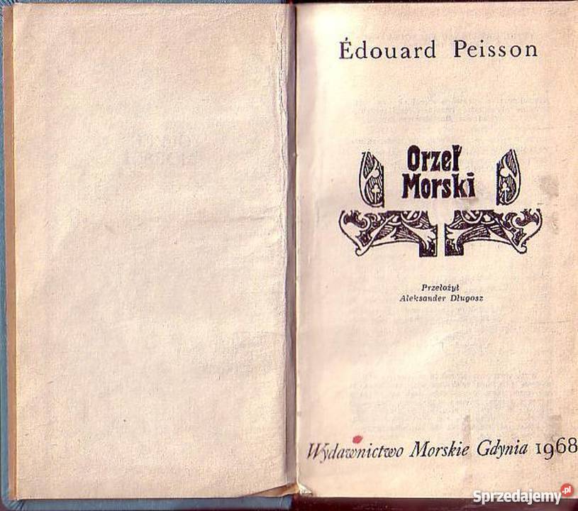 0298 ORZEŁ MORSKI EDOUARD PEISSON Czyrna