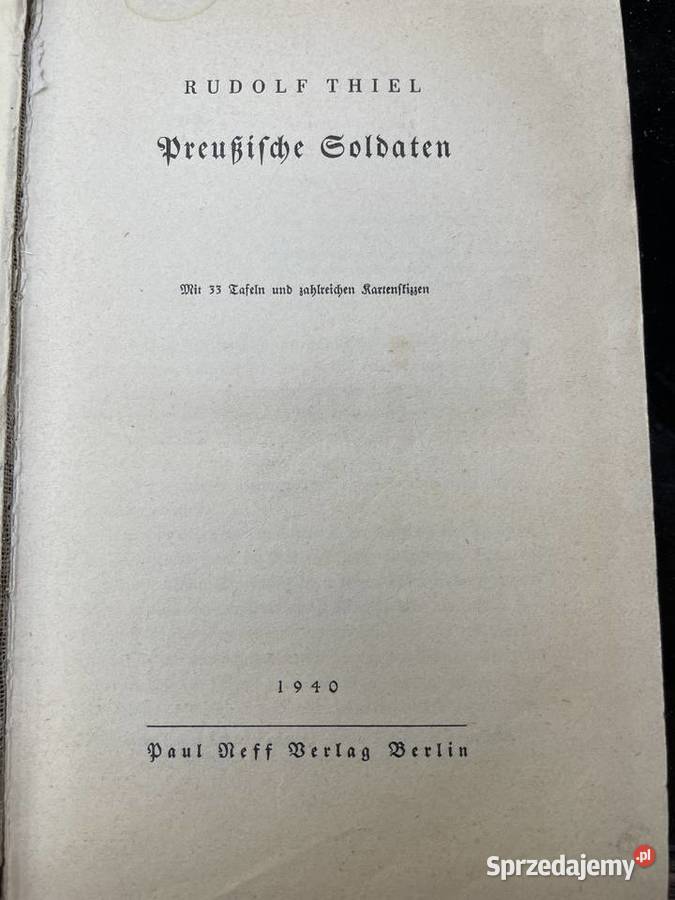 Rudolf Thiel Preussische soldaten twarda Łódź