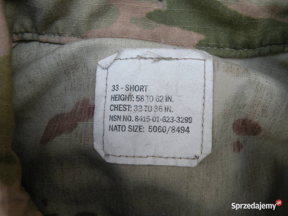 Bluza ACU multicam OCP 33 short dolnośląskie
