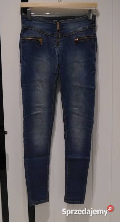 Tally Weijl spodnie zamki 34 XS 36 S Tally Weijl
