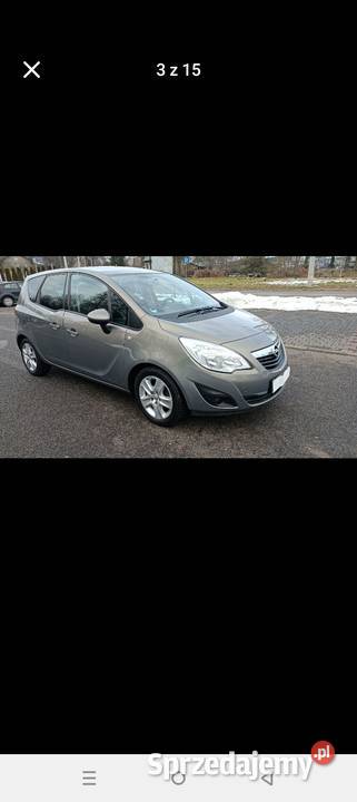 Sprzedam Opla Meriva B 170000km opolskie Otmuchów sprzedam