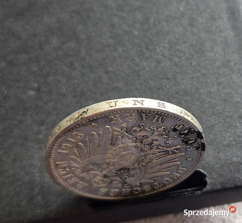 1 NIEMCY CESARSTWO srebro 5 Marek 1913 r