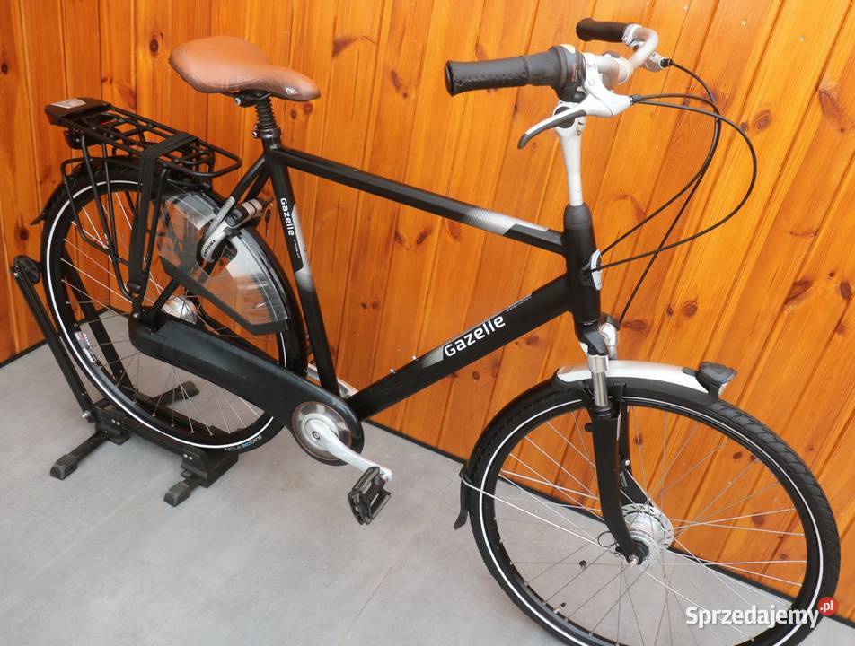 Rower męski Gazelle OrangeC 7 H 61 I inne rowery Miejskie mazowieckie Milanówek sprzedam