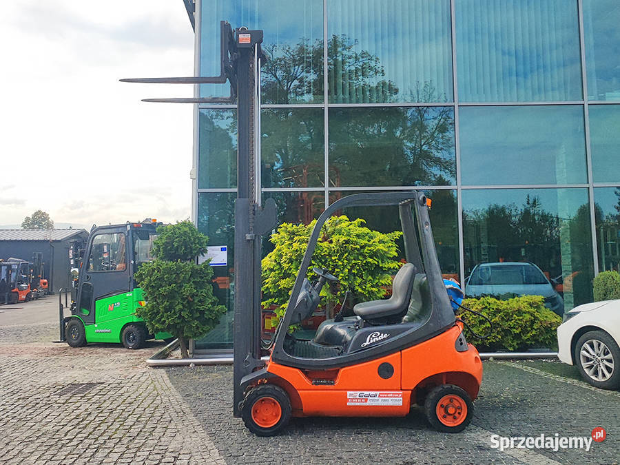 Wózek widłowy Linde H18T03 LPG 18 t 2001 Kęty