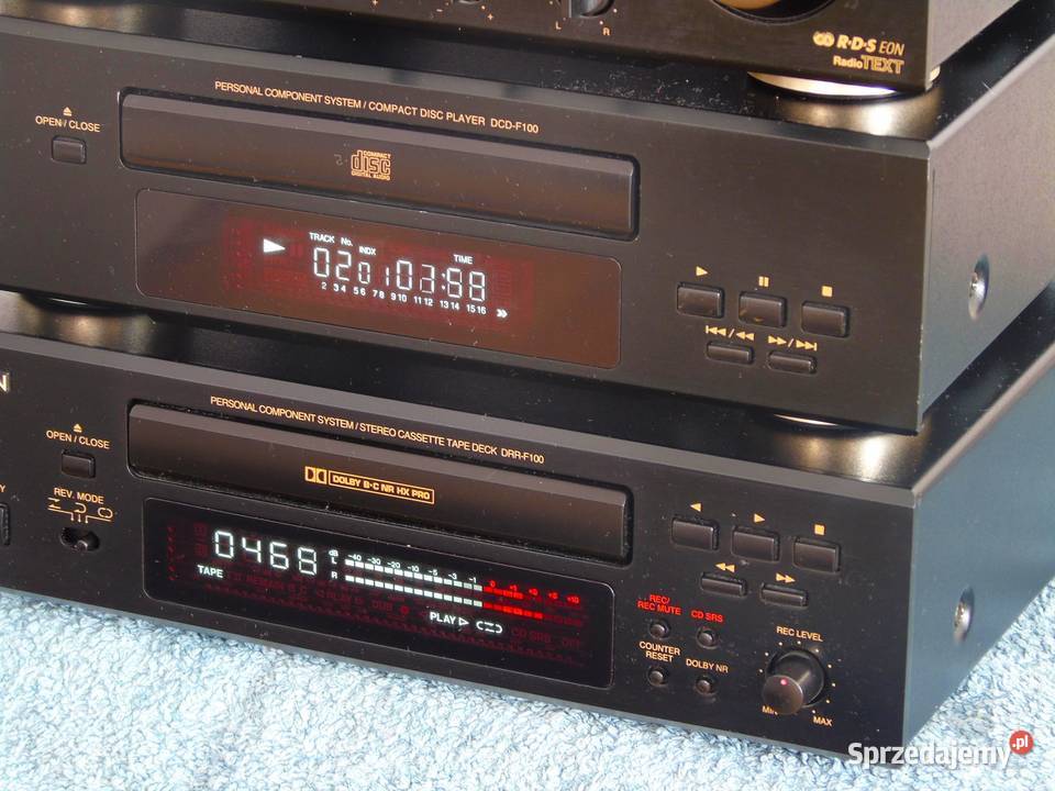 Wieża Denon Amplituner RDS CD Mag AUX PHONO Wieże i miniwieże Jasło sprzedam