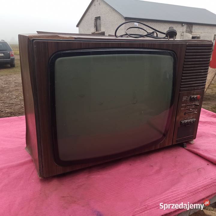 Telewizor lampowy Unitra Antares 23zabytekunikat mazowieckie Siedlce