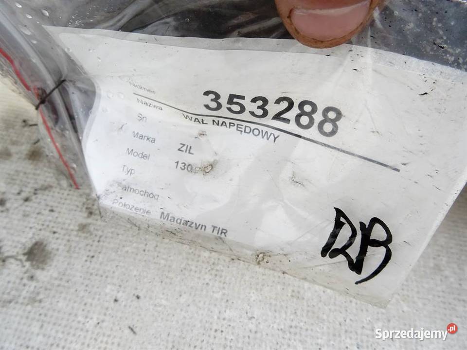 WAŁ NAPĘDOWY ZIŁ ciężarowe