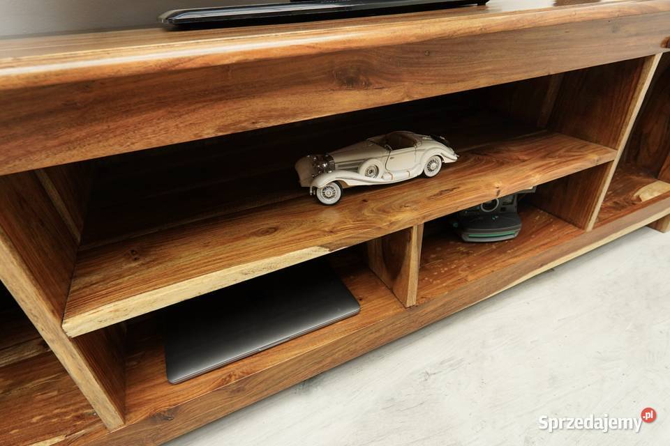 Stylowa komoda z litego drewna palisander Meble Jerka