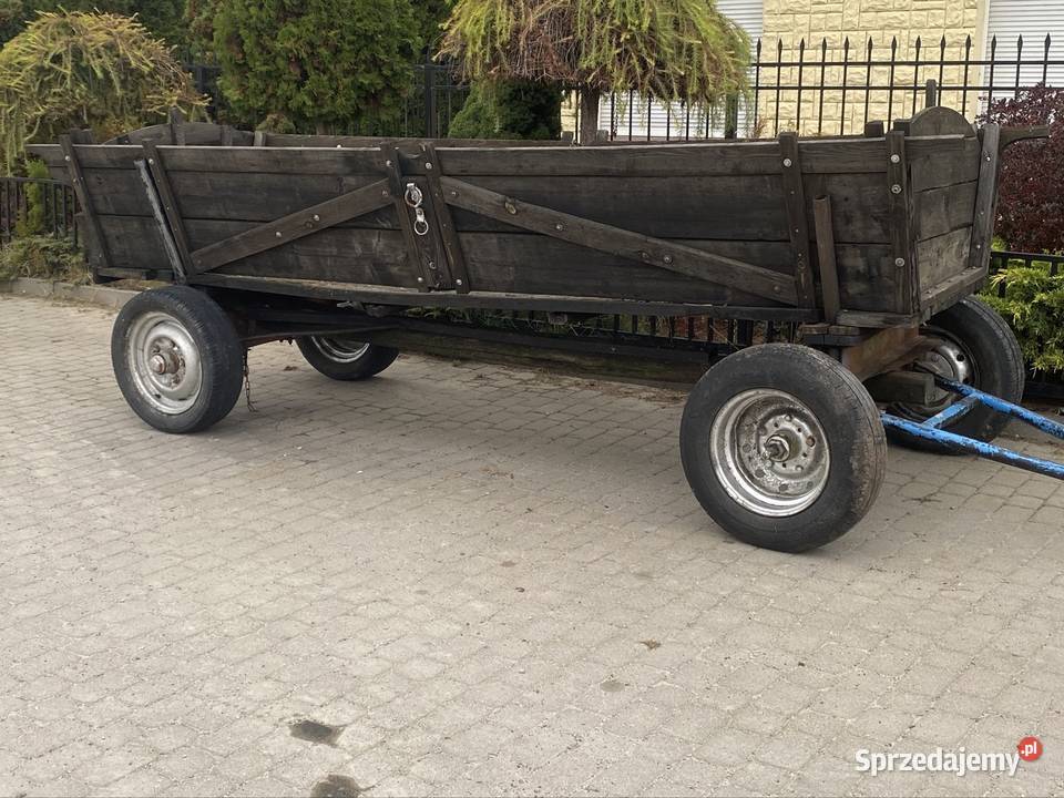 Wóz metalowi drewniany mazowieckie Mingosy