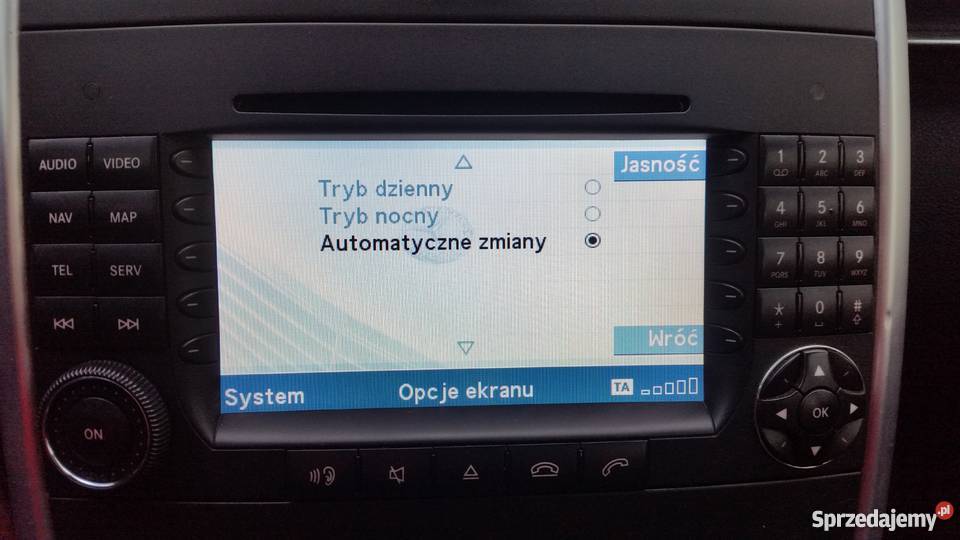 Polskie menu Mercedes A B C CL CLS ML G GL R NTG Poddębice