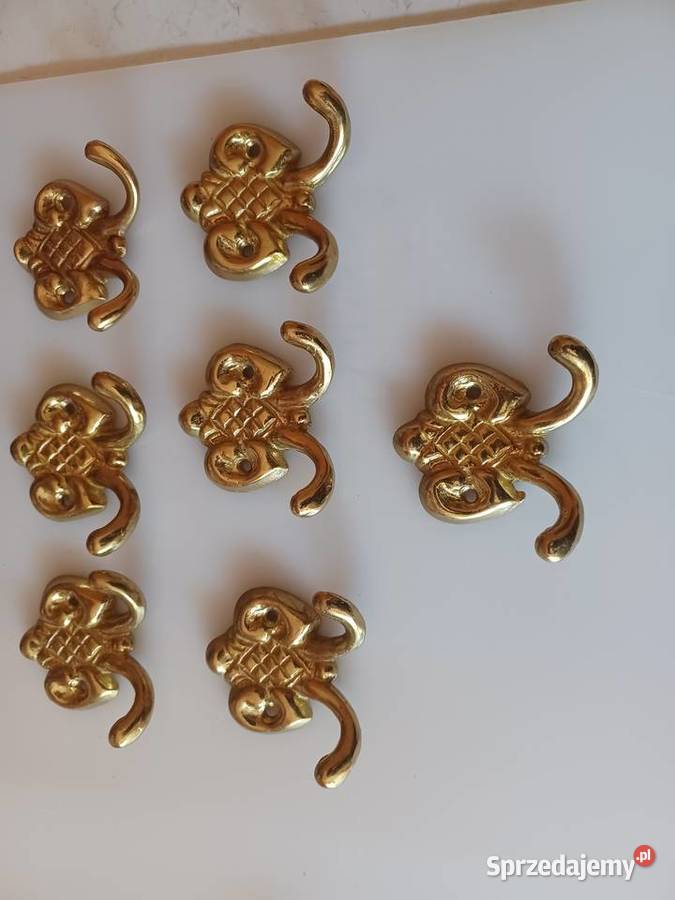 Mosiężny wieszak wielkopolskie Poznań sprzedam