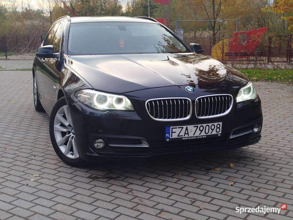 BMW f11 lift 520d automat 2014r skóra duża navi lubuskie Żary