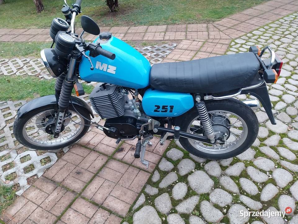 Mz etz 251 zarejestrowana renowacji