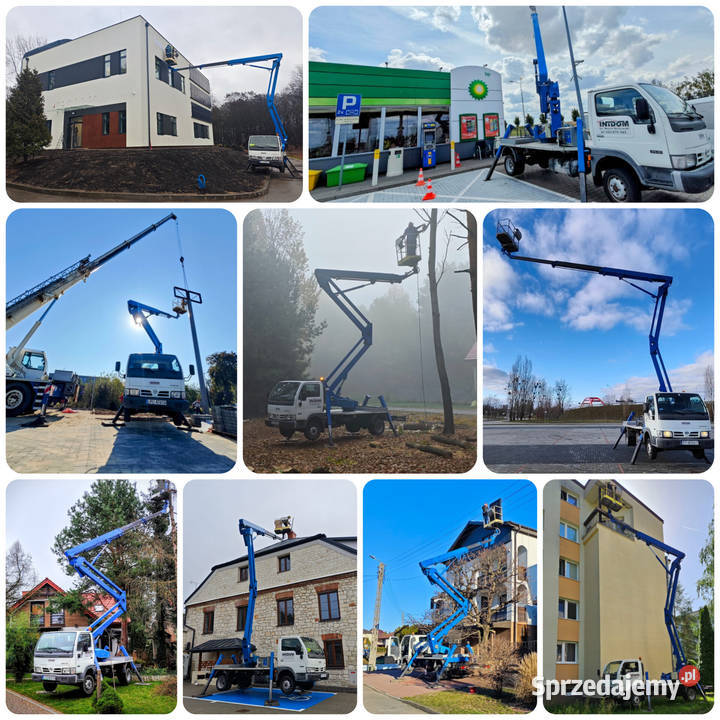 USŁUGI Zwyżka Podnośnik koszowy 20m i 32 m