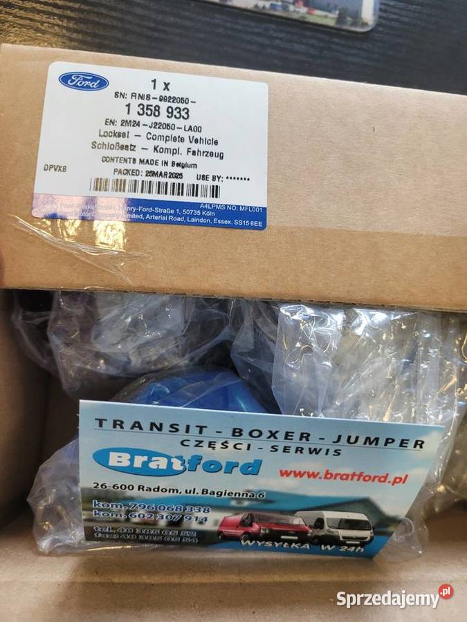 KOMPLET ZAMKÓW FORD RANGER 1358933 Radom